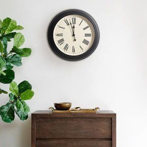 BRAND NEW Pottery Barn Caroline Oversized Wall Clock